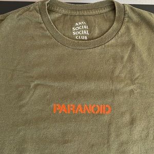 Anti Social Social Club X Undefeated PARANOID